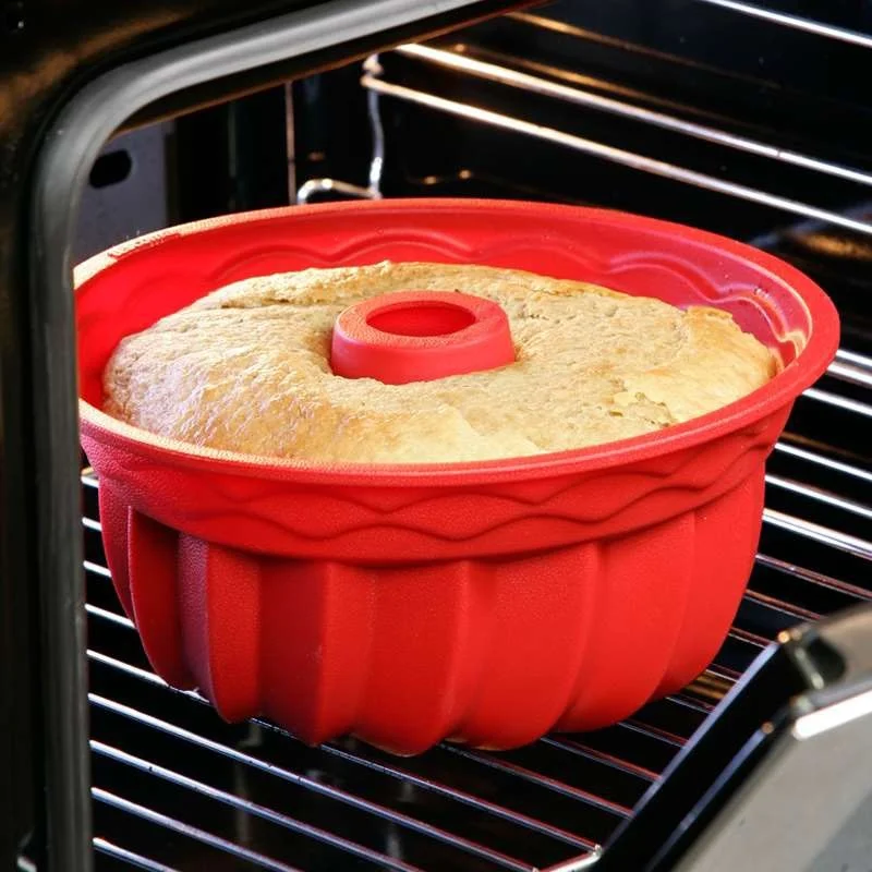 Moule à gâteau en Silicone de forme ronde, four à gâteau, poêle à pain en Silicone, 12 trous, Muffin, Cupcake, moules en résine