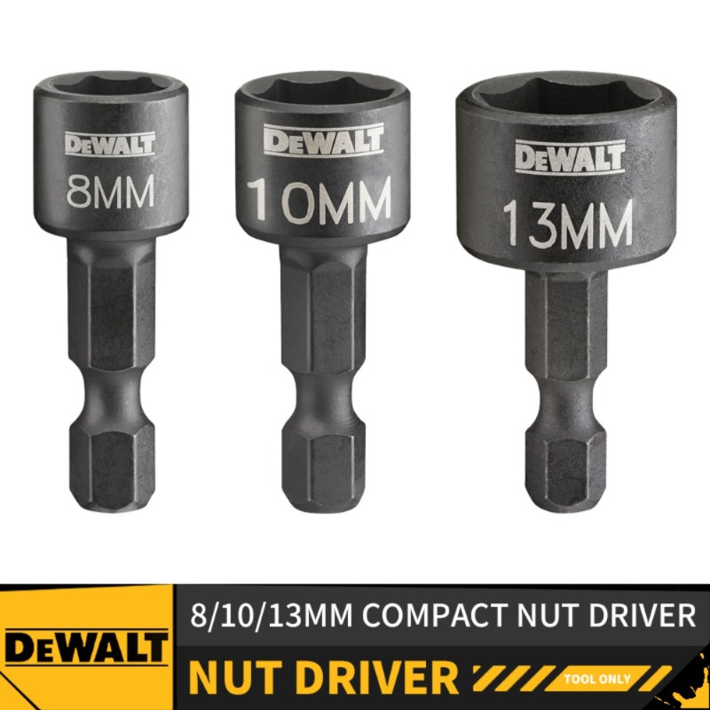 DEWALT N 597434 /DT7462 N 597284 /DT7463 N 597437 /DT7464 Компактная гайковертка 8/10/13 мм, аксессуары для электроинструментов