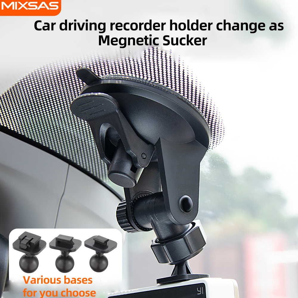 MIXSAS Auto DVR Beugel Zuignap 360° °   Draaien Auto-accessoires GPS DashCam Camera Rijden Recorder Beugel Mount Houder Universa