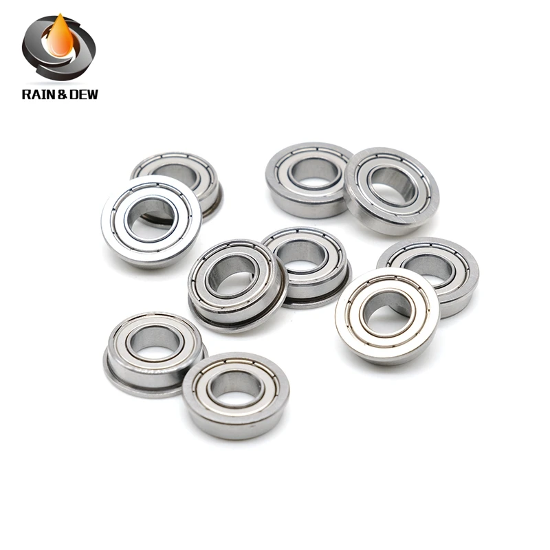 Rodamiento de Bolas con Brida 10P F688ZZ 8X16X5 MF74ZZ 4X7X2.5 ABEC-7 MF115ZZ MF128ZZ MF126ZZ F604ZZ F6000ZZ F608ZZ F695ZZ F6801ZZ F626ZZ