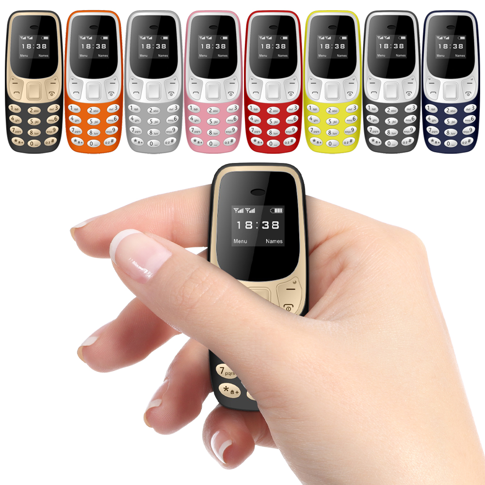 SERVO BM10 Nhỏ Điện Thoại Di Động Bluetooth Thay Đổi Giọng Nói Trình Quay Số Bức Xạ Thấp Ghi Âm Cuộc Gọi 2 SIM Mini Mở Khóa Điện Thoại Di Động