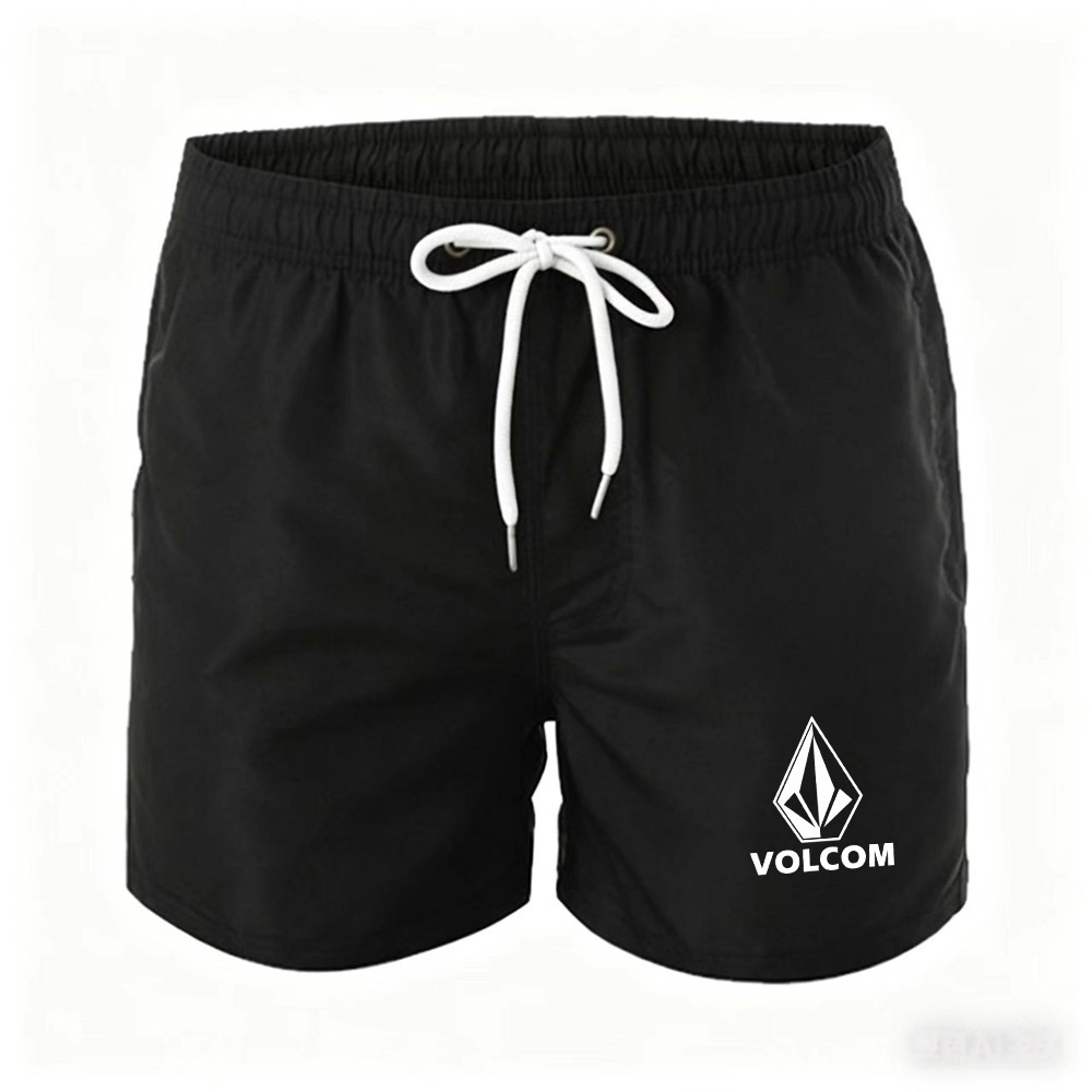 Men's Swim Trunks Beach Shorts Drawstring with Mesh Lining Elastic Waist Plain Breathable Soft Casual Daily Streetwear