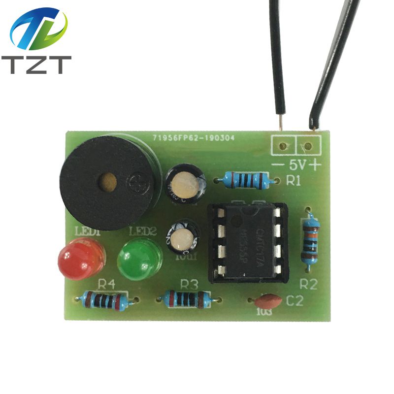 NE555 Multivibratorkit NE555P Steady-state circuit Dual Flash LAMP DIY KIT
