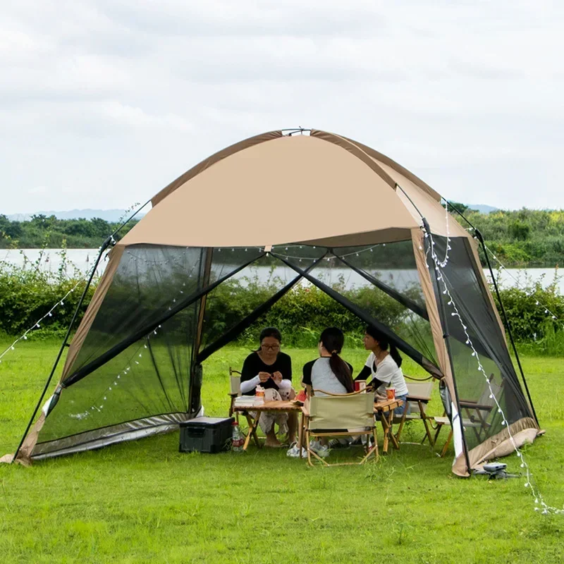 Auvent de Protection solaire d'extérieur, tente anti-moustiques, pique-nique, Pergola de pêche, Protection UV, abri solaire, grand espace, tour de fête