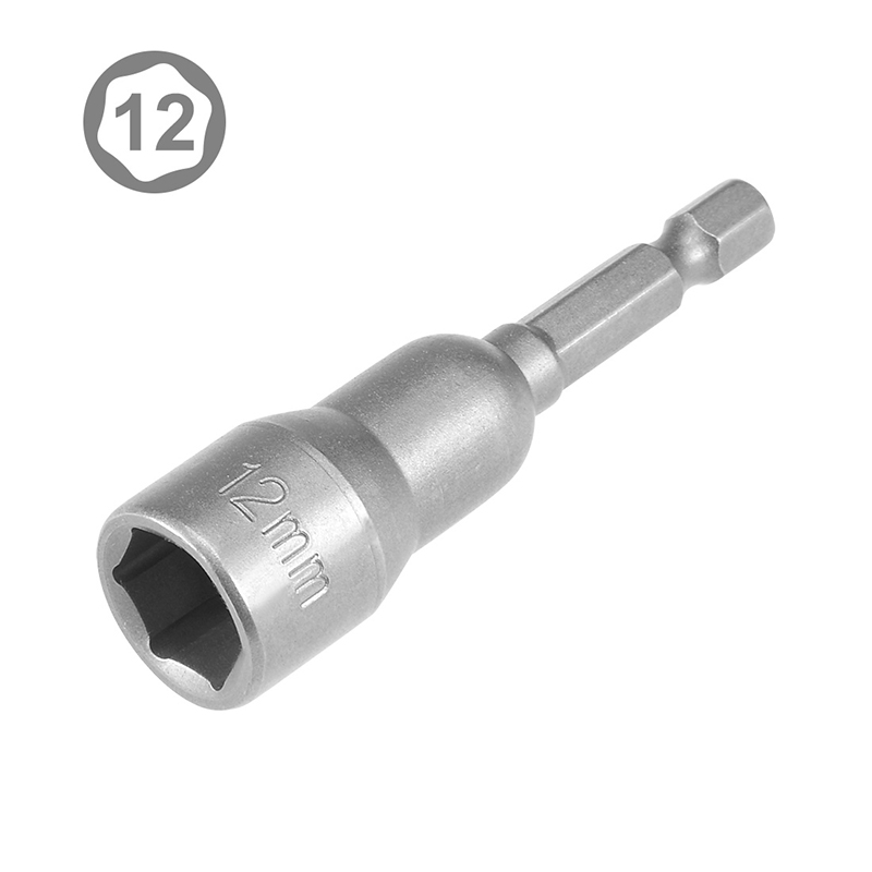 12mm 13mm 15mm 16mm Hex Buchsen Mutter Fahrer 1/4 "Schnell Ändern Hex Schaft Magnetic Power muttern Treiber Steckdose Schraubendreher-bits