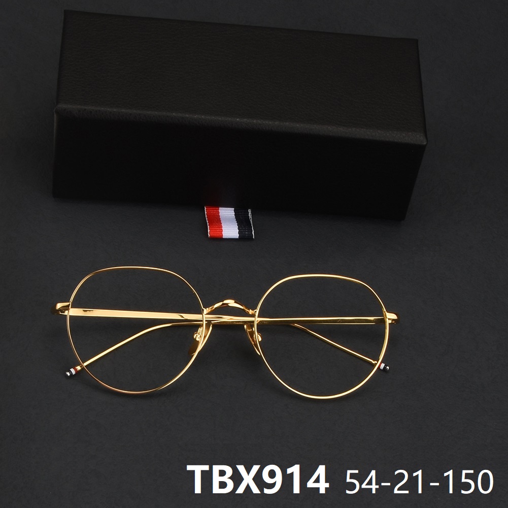Hoge Kwaliteit Titanium Mode Brilmontuur TBX914 Polygon USA Brand Design Brillen Mannen Vrouwen Brillen Trendy Anti Blauw Licht