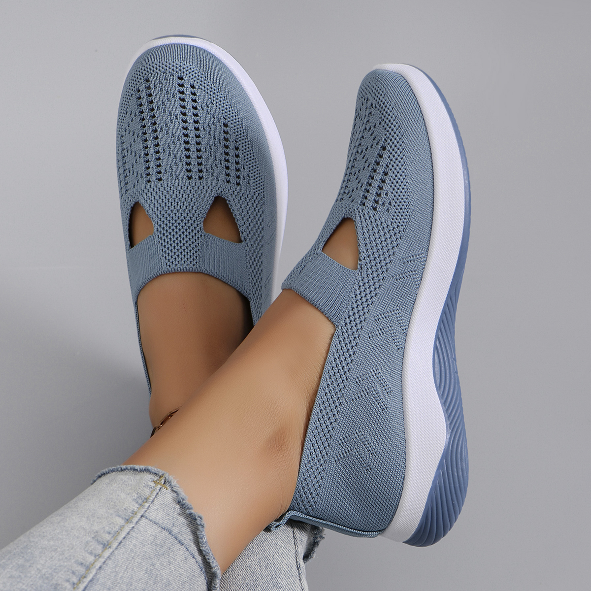 Dames zomer ademende mesh platte schoenen damesschoenen casual sneakers schoenen, opruiming gratis verzending