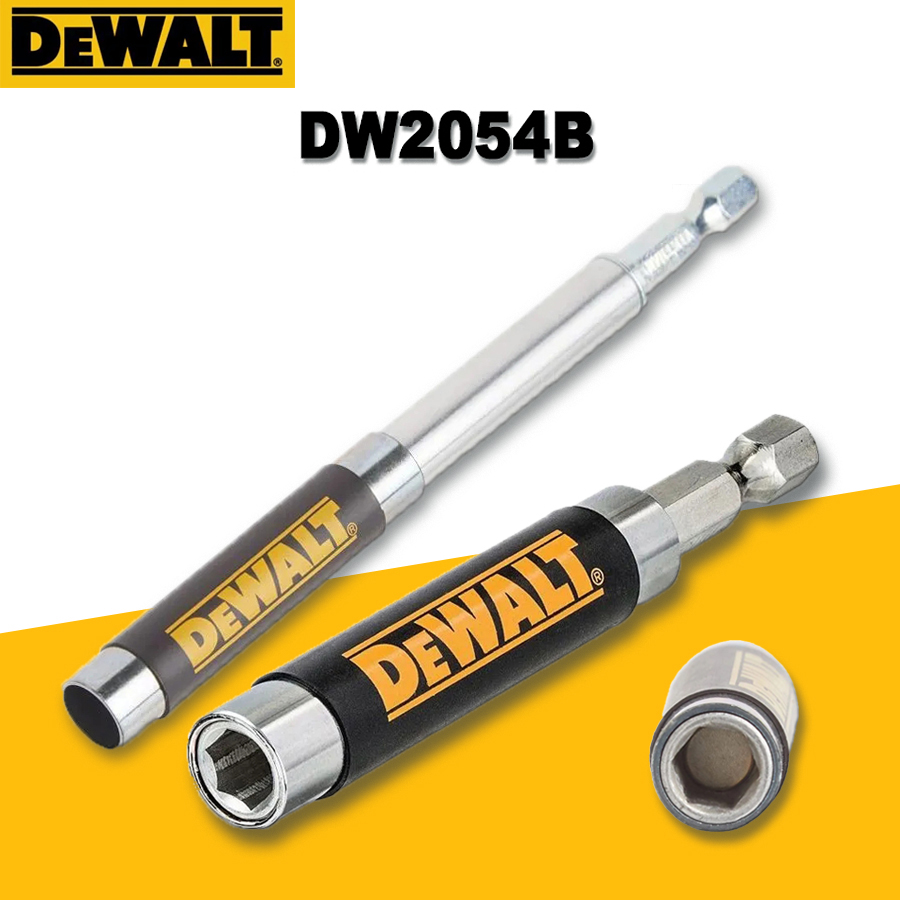 DEWALT DW2054B Магнитная направляющая для винтового привода, держатель сверл для гнезда отвертки, магнитный держатель бит 1/4 дюйма, адаптер, аксессуары для инструментов
