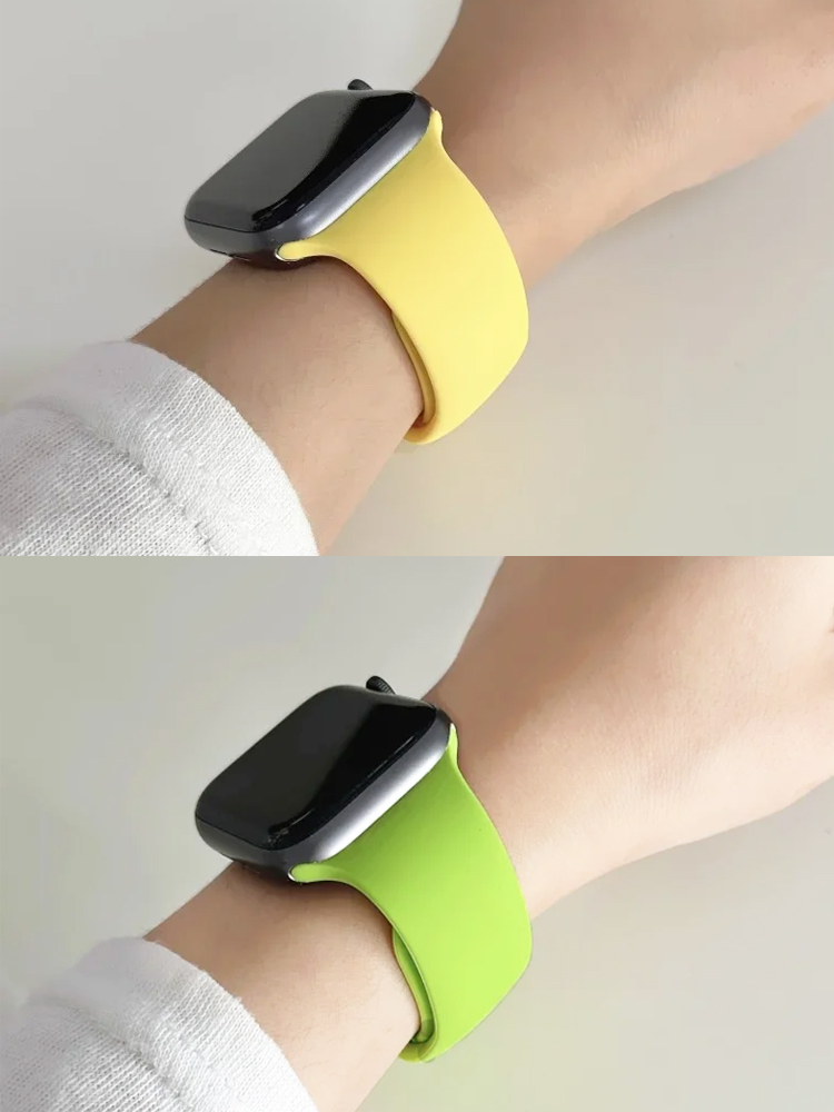 Pasek do Apple Watch serii 11-10 46 mm 44 mm 45 mm 49 mm 40 mm 42 mm 41 mm 2025 Silikonowa bransoletka iWatch 9 8 7 6 SE-ultra 3/2 paski