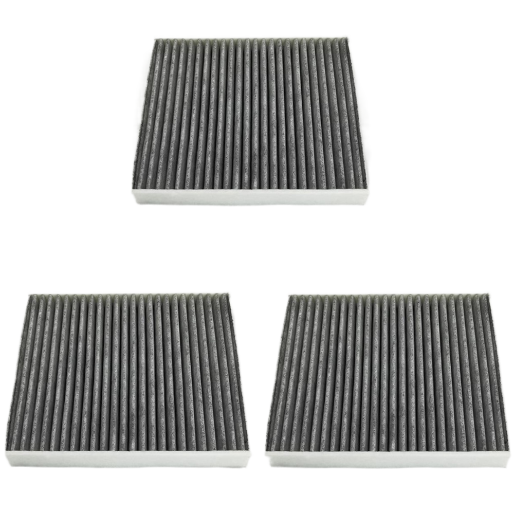 3 filtros de cabina para LEXUS, ES, NX, RX, UX, TOYOTA, ALPHARD, C-HR, CAMRY, COROLLA, FORTUNER, HIGHLANDER, HILUX, YARIS, RAV4, 87139-58010