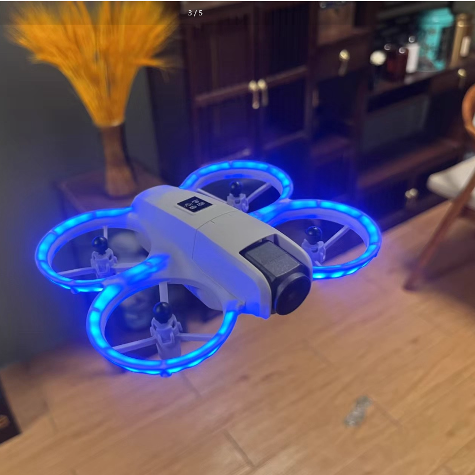 Slimme RC-drone met opstijgen met één toets, 4K Ultra HD-camera, lange batterij |   Binnen Buiten Vliegend Speelgoedcadeau