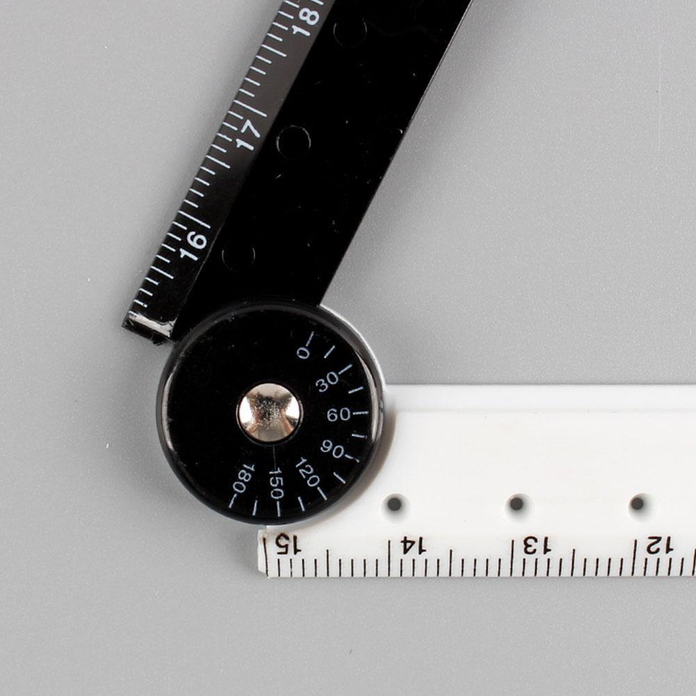Folding Ruler Black And White Simple Graphic Primary Creative Birthday School Gift Stationery Drawing Student School Suppliy