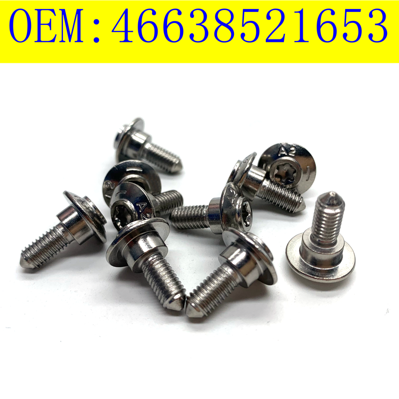 Per BMW Moto Borsette Viti In Acciaio Inox R1200GS ADV R1250GS R1200RT S1000XR RR S1000R C600 C650GT R1250 F750GS F850GS
