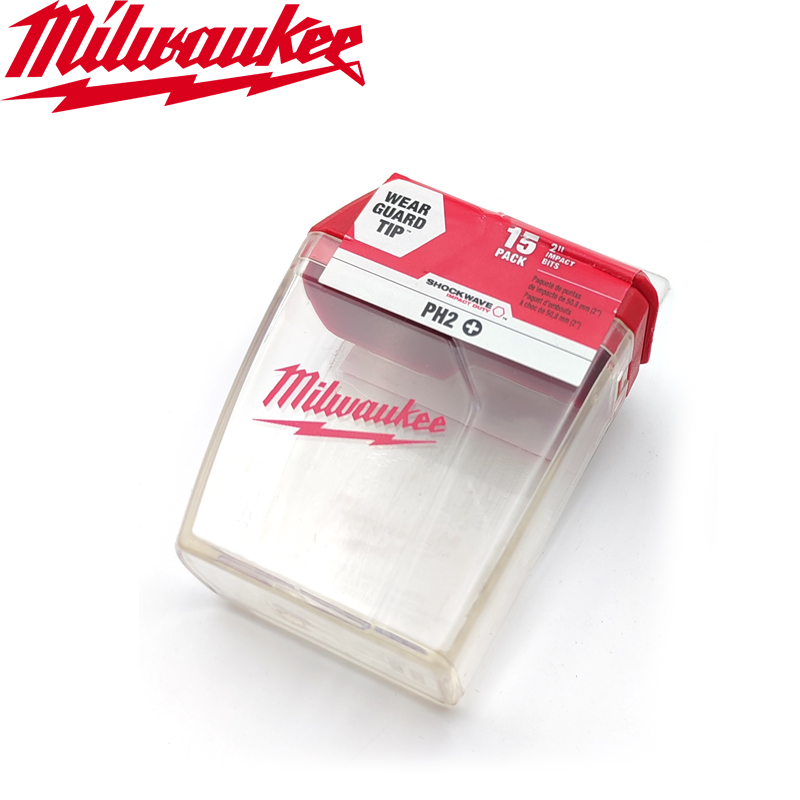 Milwaukee PH2 Bit Storage Case Screwdriver Bit Tool Part Accessory Storage Portable Tool Case