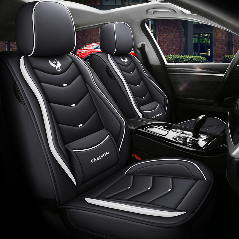 Uniwersalny pokrowiec na 5 foteli samochodowych do Mitsubishi Lancer Asx Outlander Pajero Nissan Qashqai J11 J10 Juke Kicks Akcesoria samochodowe