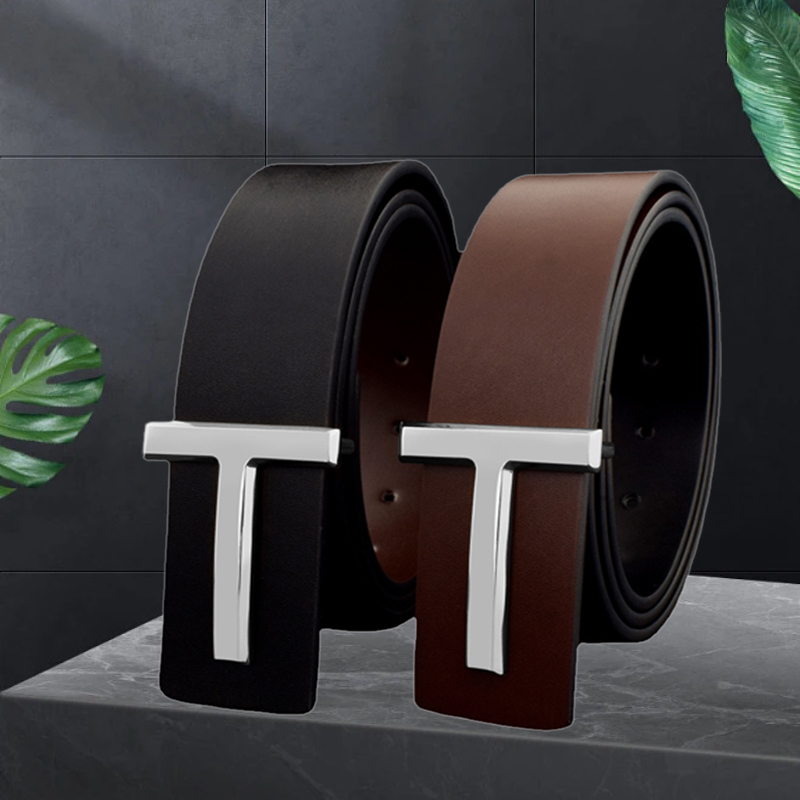 Ceinture de styliste en cuir véritable pour hommes, 3.6cm, de haute qualité, décontractée, en alliage de peau de vache, avec boucle ardillon, nouvelle collection
