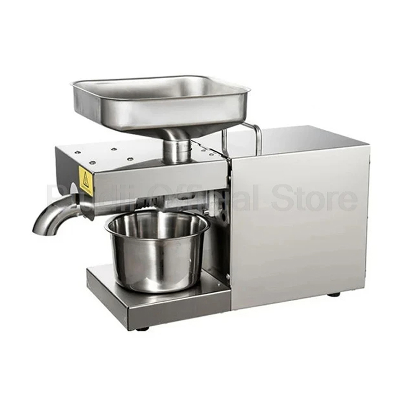 1500W Commercial Oil Press Machine Automatic Cold Hot Press with High Efficiency Oil Extraction System for Various Nuts Seeds