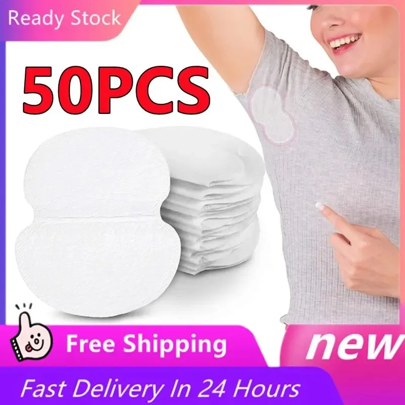 Novo 50/30/10 pçs axilas vestido roupas cuidados com as axilas suor perfume almofada de transpiração escudo absorvente desodorante almofadas