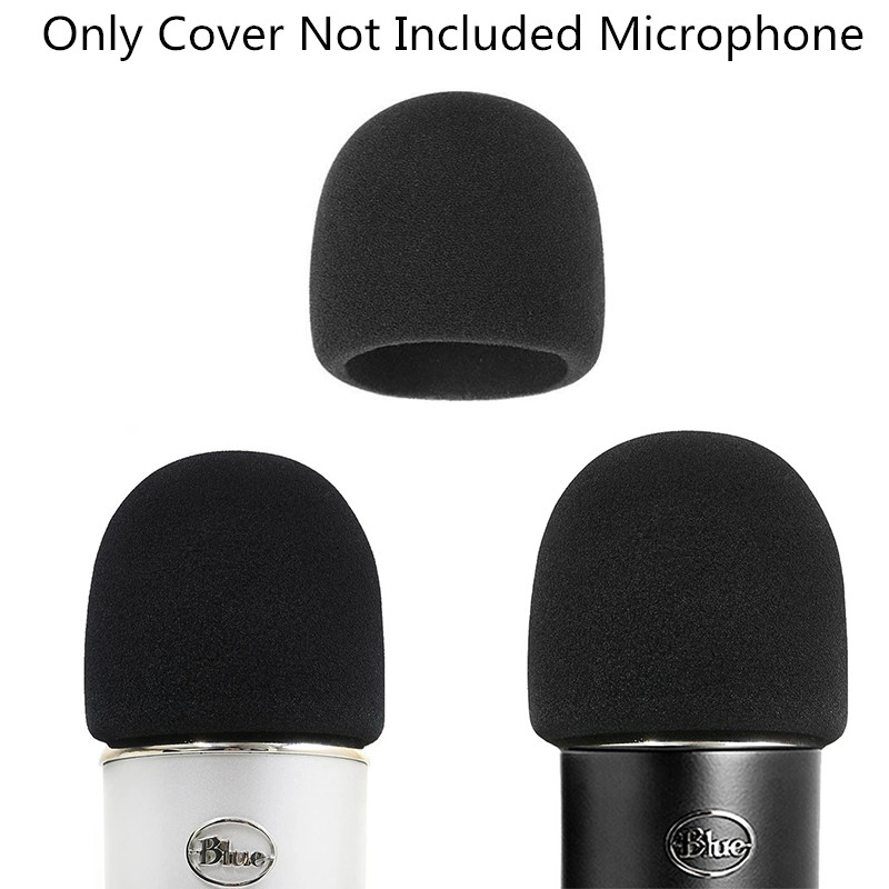 Schuim microfoon windkap voor Blue Yeti Yeti Pro condensatormicrofoon cover popfilter microfoon cover windkap