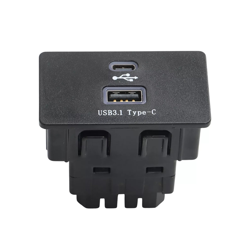 Módulo de interfaz Carplay USB Dual con clase X-T con tipo C para Ford F-150 F-250 2016-2020 HC3Z-19A387-B