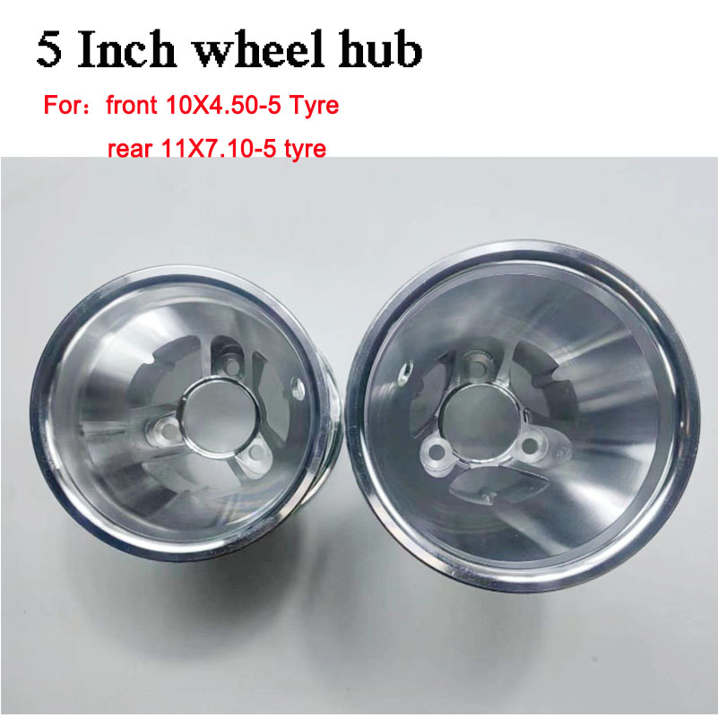 Kart 10X4.50-5 125Mm Voor Of 11X7.10-5 180Mm Achterwielnaaf 5 Inch Kart Auto 4 Drift Aluminium Velgen