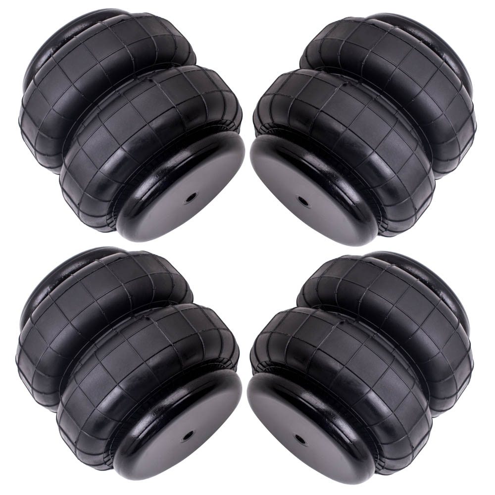 Borsa a molla per sospensioni pneumatiche da 4 pacchi Standard 2500lb 1/2 "npt borsa a molla pneumatica per sospensioni pneumatiche per impieghi gravosi a porta singola