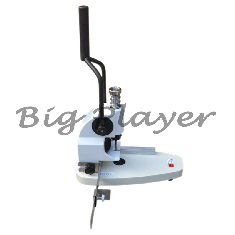 Handmatige enkelvoudige perforatiemachine voor papieralbums, labelboormachine, kan 30 mm dikte perforeren, handmatige boormachine