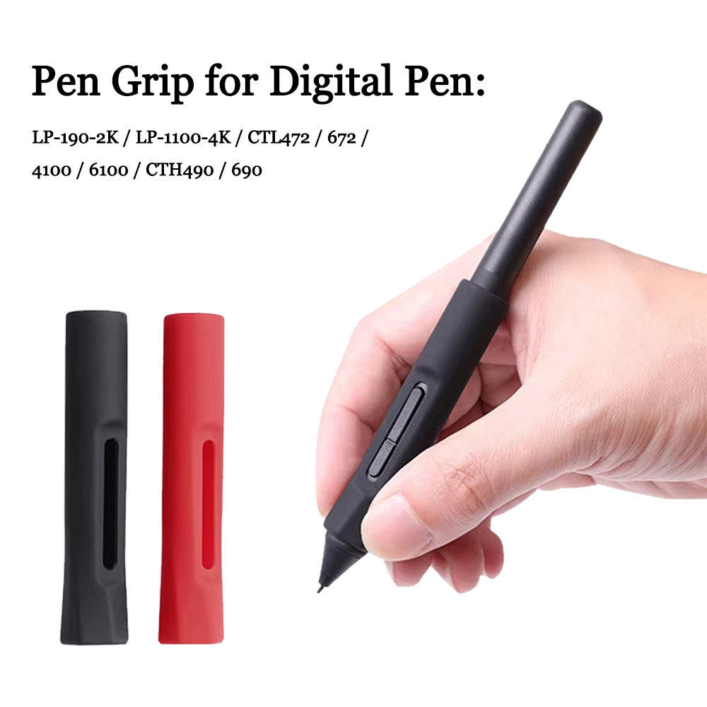 Poignée pour stylet Wacom (LP-190-2K, LP-1100-4K, CTL472, 672, 4100, 6100, CTH490 690), stylet non inclus