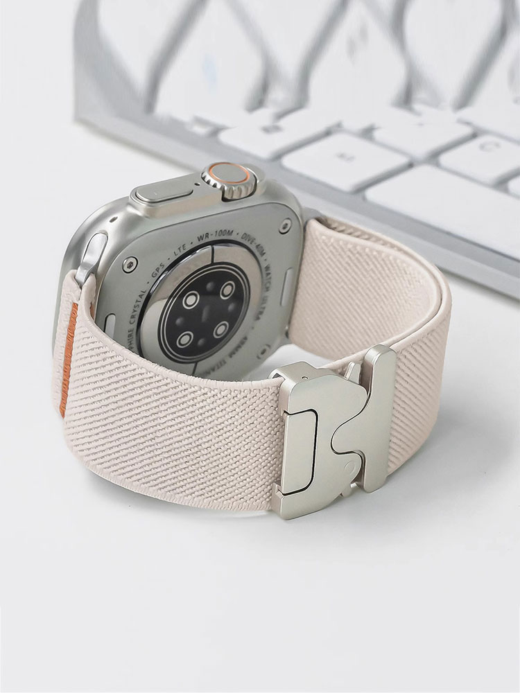 Apple Watch 울트라 2 밴드 용 낙하산 스트랩 49mm 45mm 46mm 44mm 42mm 40mm 41mm correa 팔찌 IWatch 시리즈 10 9 8 7 6 3 SE
