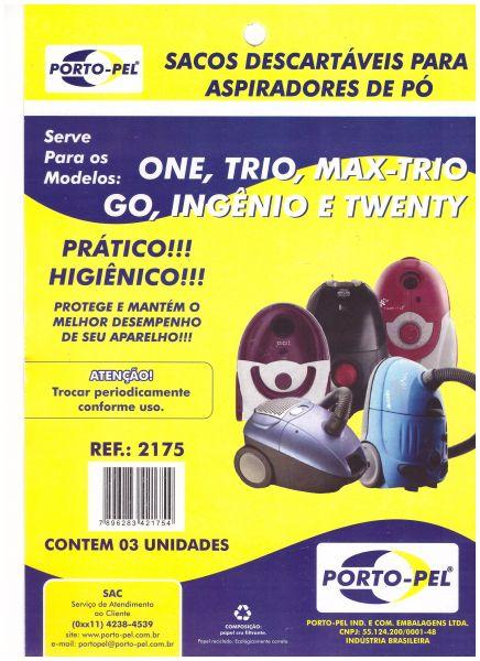 Вакуумный мешок One/trio Electrolux/Max-trio go / ingenio / twenty - 3 und (арт. 2175)
