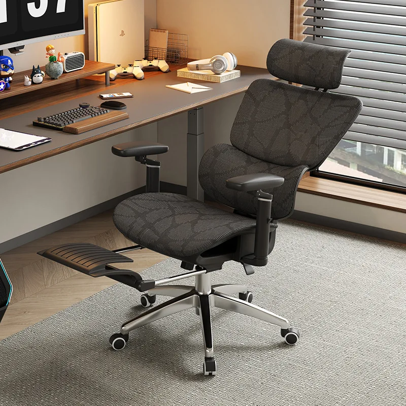 Ergonomic Chair for Office with Adjustable Headrest, Lumbar Support and Reclining Feature