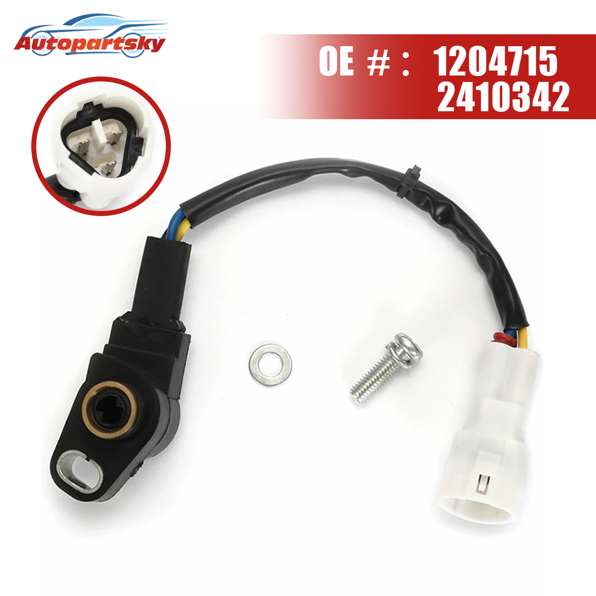 1204715 2410342   Nuevo Sensor de posición del acelerador en sentido antihorario para Polaris Sportsman 800 Ranger RZR 800 700 Sensor TPS de reparación
