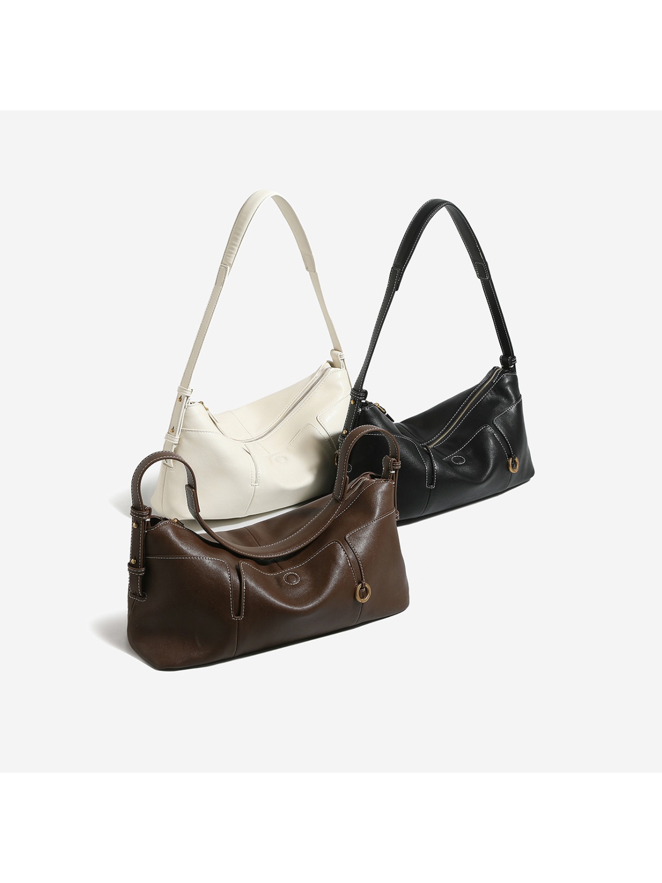 Sac à bandoulière polyvalent pour femme, style rétro, grande capacité, décontracté, pour le quotidien