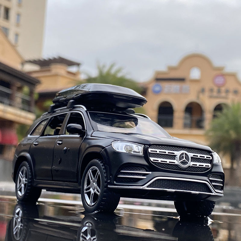 1:32 GLS GLS580 SUV Sprinter, модель автомобиля из сплава, литая под давлением металлическая игрушечная модель автомобиля, имитация звука и света, коллекция, подарок для детей