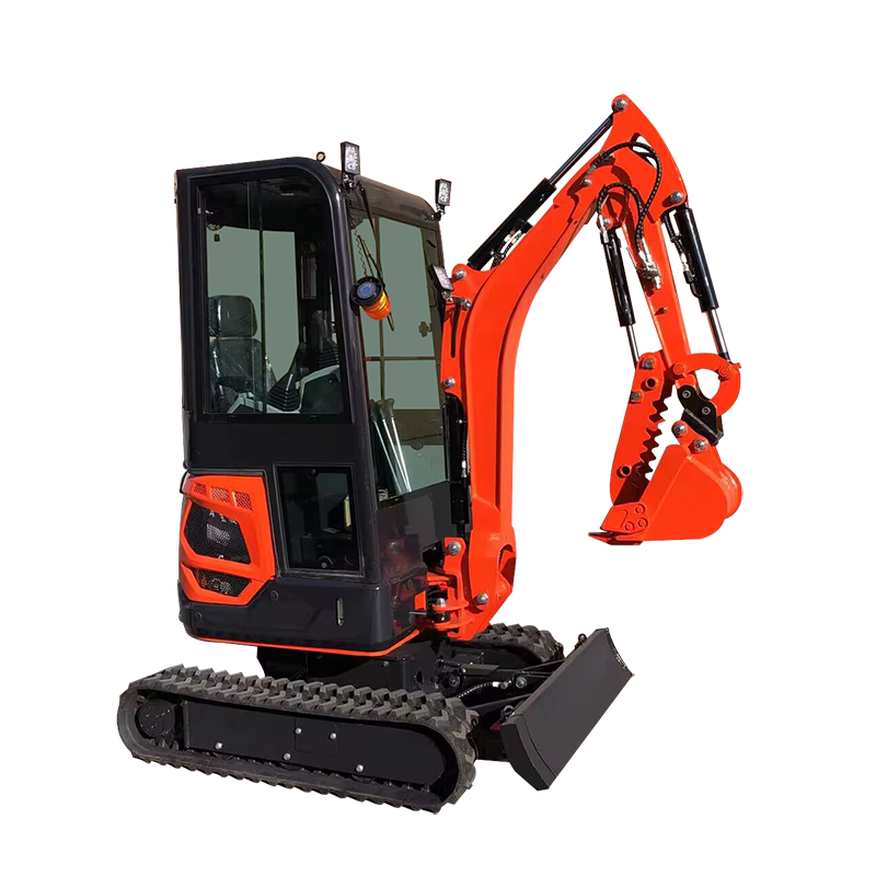 Mini skid steer mais novo, popular da china, personalizado, certificação EPA, motor 8t, uso doméstico, máquinas de turismo terrestre, 1 ano de garantia