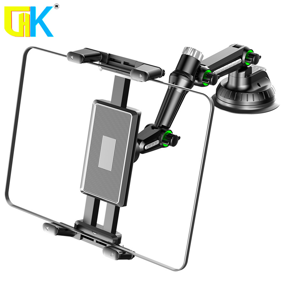 Uchwyt samochodowy na tablet z długim ramieniem i przyssawką do iPada Pro Air 4-13'' Xiaomi Tablet SUV Truck Vehicle Lift Uber Windshield Window