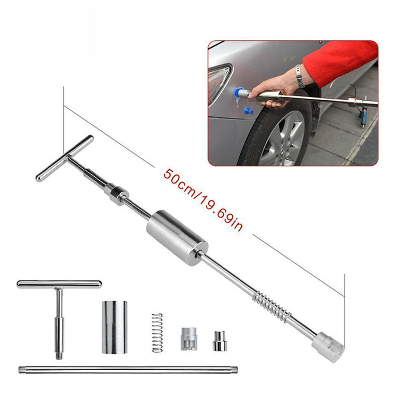 11 cm/42 cm/50 cm Metall Auto Dent Reparatur Werkzeuge Auto Reparatur Dent Puller Kit Rutsche Hammer Reverse Hammer Kleber + 18 stücke Kleber Puller