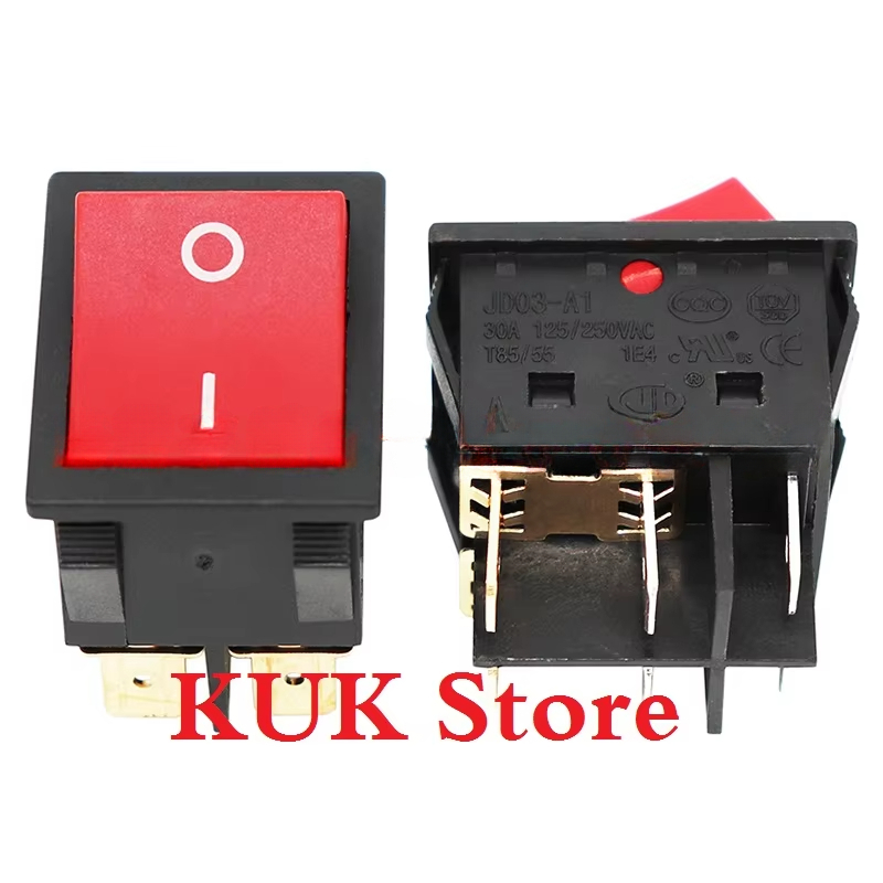 Origineel JD03-A1 30A 6-pins 125/250 VAC