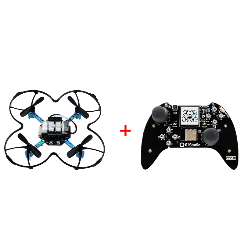PyDrone Quadcopter Drone Afstandsbediening Vliegtuigen Python Programmering Open Source DIY ESP32-S3