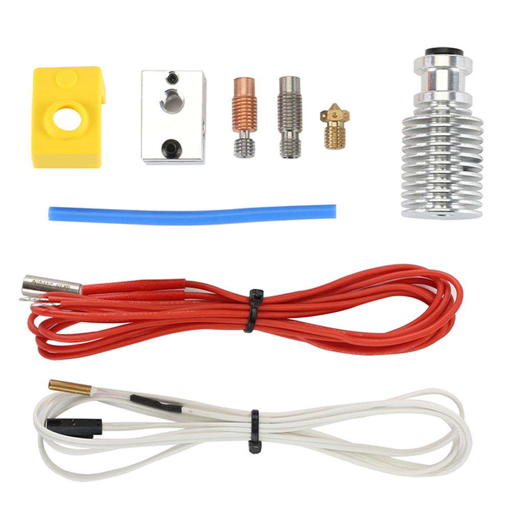 FYSETC Prusa i3 Hotend MK3S+ Zestaw wytłaczarki J-Head 24V 40W do bezpośredniego podgrzewania włókna 1,75mm Podgrzewacz bloku grzewczego Części do drukarek 3D dla
