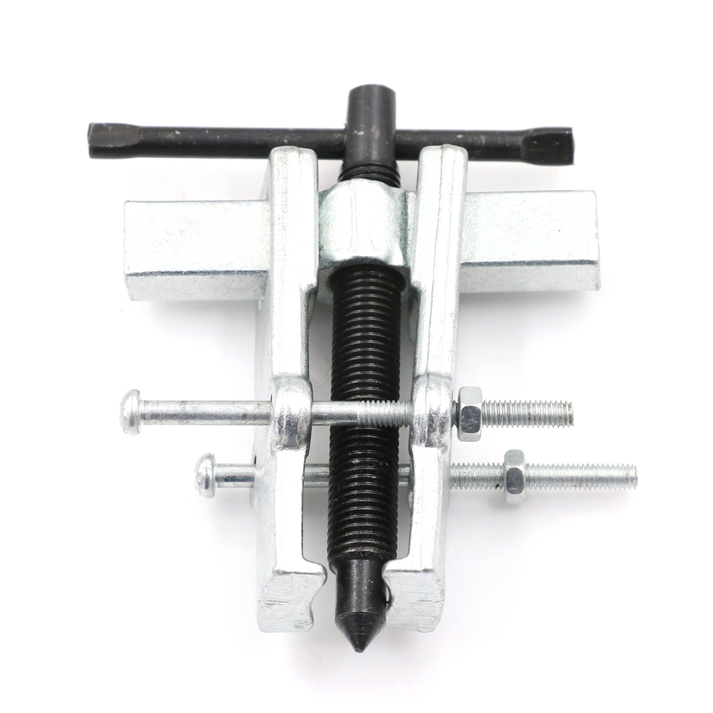 Extrator de engrenagem de rolamento de duas garras, ferramenta manual, extrator de 65mm, ferramentas manuais, bomba, polia de parede, removedor de aço, tipo reto
