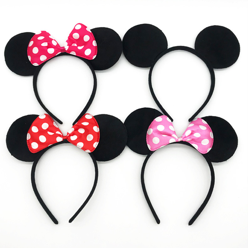 Mickey oreille bandeau cheveux ornement Mickey Mouse bandeau Minnie arc coréen bandeau bandeau pince