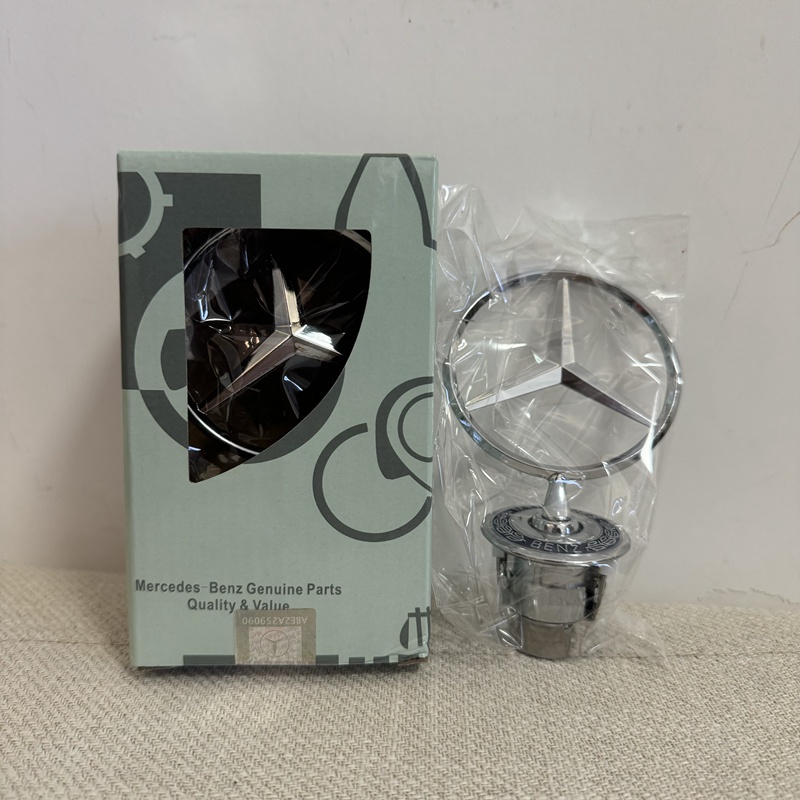 Gorący produkt 1 szt. Emblemat 3D ze stopu cynku na maskę samochodu, naklejka na pokrywę silnika do Mercedesa Benz klasy C E S W204 W205 W212 W213 W220 W222 W223