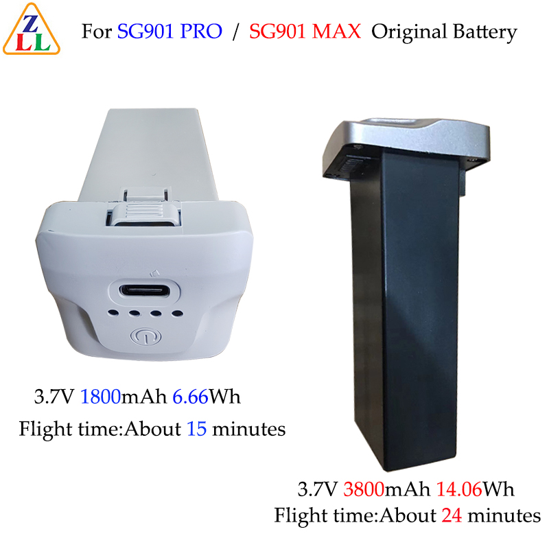 SG901 MAX Drone оригинальный аккумулятор 3,7 В 3800 мАч 24 минут время полета SG901 PRO аккумулятор для литиевых батарей запасные аксессуары