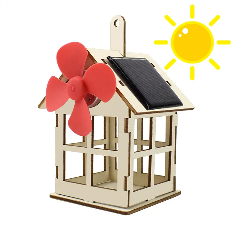 Kinder DIY Wissenschaft Spielzeug Solar Modell Technologia Experimentelles Werkzeug Holz Puzzle Spiele Spielzeug für Jungen Mädchen Geburtstagsgeschenk