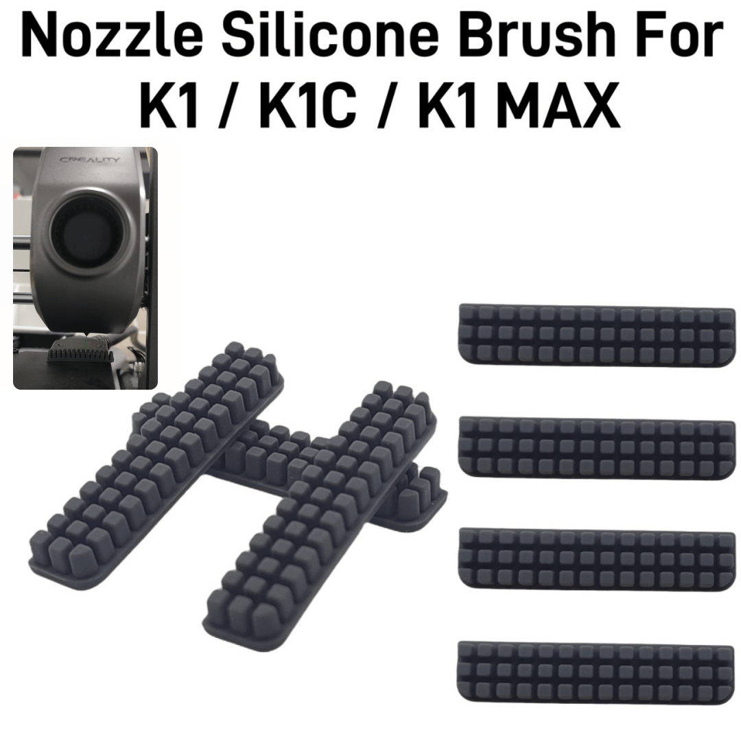 Boquilla para Creality K1 K1C K1MAX, cepillo de silicona, herramienta limpiadora de boquillas para impresora 3D, accesorios de limpieza para impresora 3D serie K1
