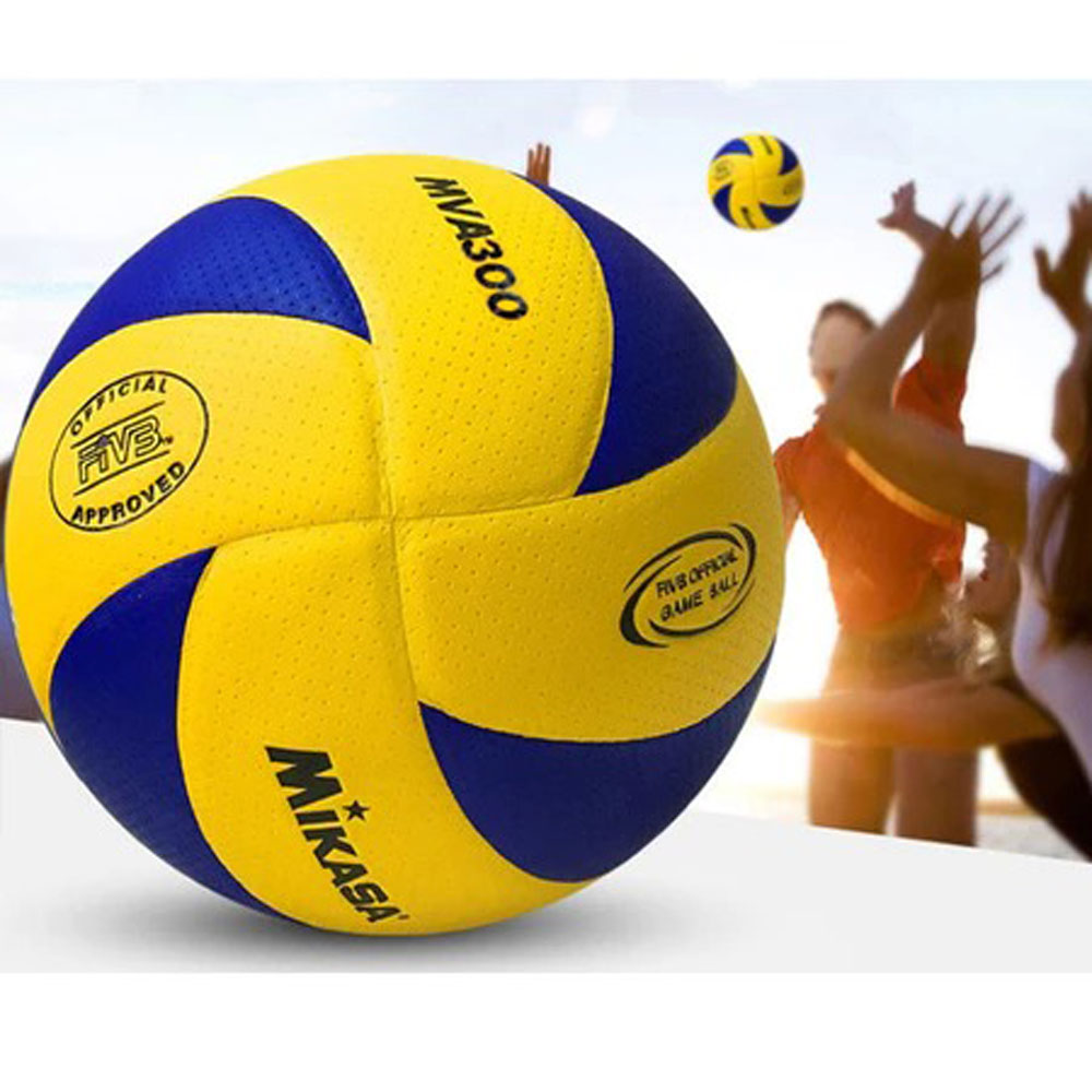 Phổ Biến Bóng Chuyền, Mva300, Siêu Cứng Sợi, Thương Hiệu, Cạnh Tranh Kích Thước 5 giá Máy Bơm Không Khí + Đường Kim + Túi Lưới Đựng Đồ