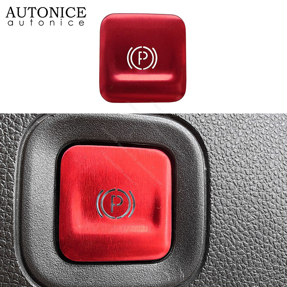 Anneau de bouton de frein de stationnement électronique, garniture adaptée pour oral y Silverado 1500, GMC Sierra 1500, 2500, 3500 HD Tamangez, Suburban, Yukon Hummer