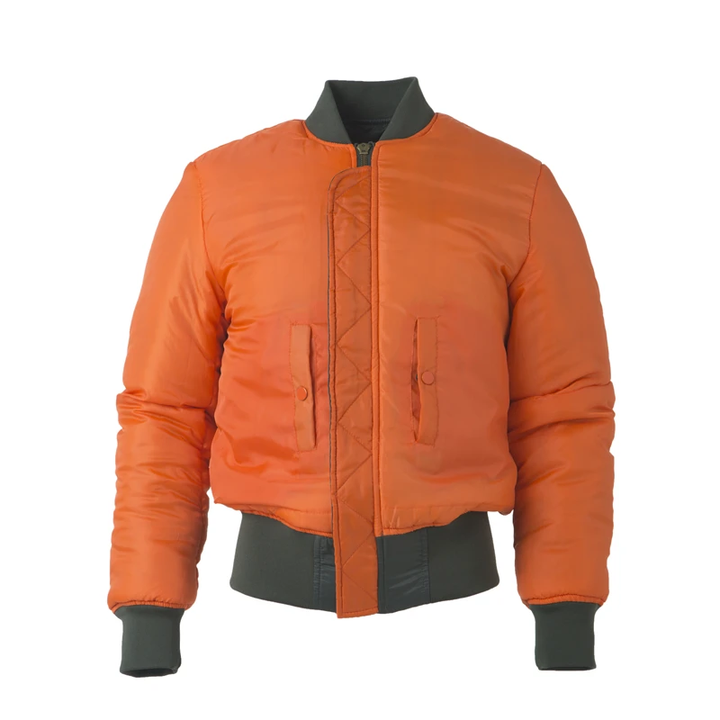 Jaket Bomber Army MA-1 pria, mantel musim dingin tahan Air Pilot Air universitas bisbol, jaket Bomber penerbangan MA-1 untuk pria