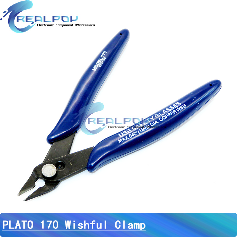 PLATO 170 Wishful Clamp DIY alicates diagonales electrónicos pinzas de corte lateral cortador de alambre piezas de impresora 3D